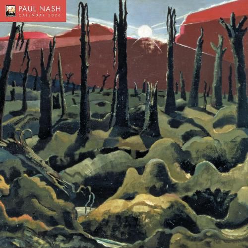 Cover image for Paul Nash Wall Calendar 2026 (Art Calendar)