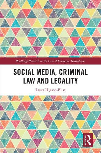 Cover image for Social Media, Criminal Law and Legality