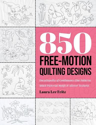 Cover image for 850 Free-Motion Quilting Designs
