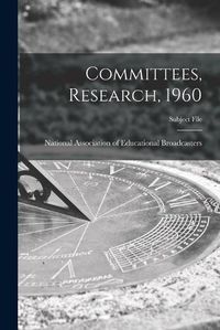 Cover image for Committees, Research, 1960