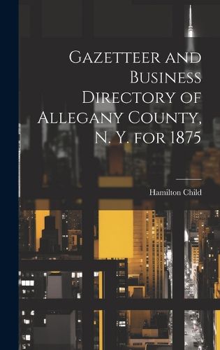 Cover image for Gazetteer and Business Directory of Allegany County, N. Y. for 1875