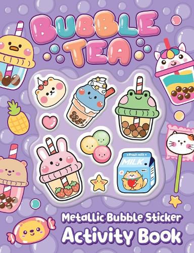 Cover image for Metallic Bubble Sticker Book