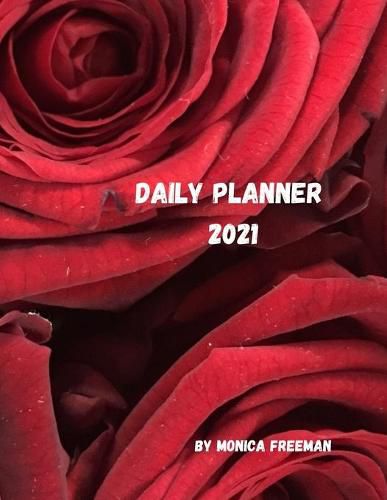 Cover image for Daily planner 2021: Great daily planner for 2021 one page per day 8.5*11