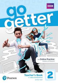 Cover image for GoGetter 2 Teacher's Book with MyEnglishLab & Online Extra Homework + DVD-ROM Pack