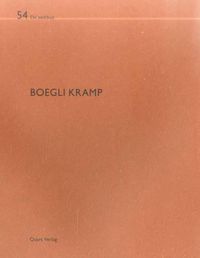 Cover image for Boegli Kramp: De aedibus 54