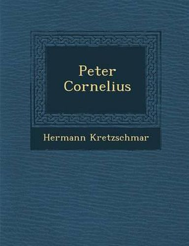 Cover image for Peter Cornelius