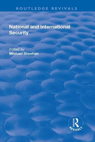 Cover image for National and International Security