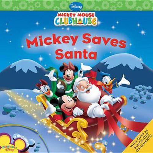 Cover image for Mickey Saves Santa