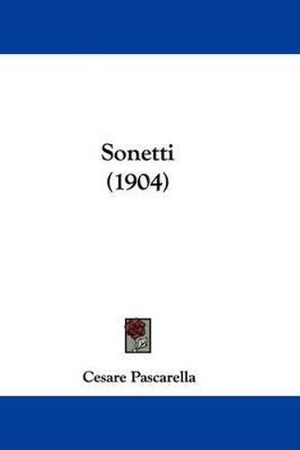 Cover image for Sonetti (1904)