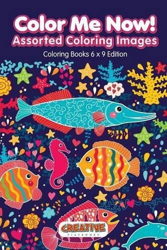 Cover image for Color Me Now! Assorted Coloring Images - Coloring Books 6 X 9 Edition