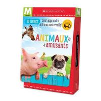 Cover image for Apprendre Avec Scholastic: Boite A Lecture: Animaux Amusants