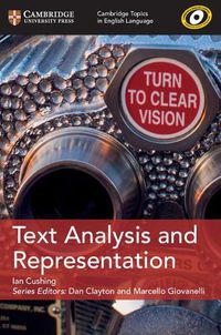 Cover image for Text Analysis and Representation