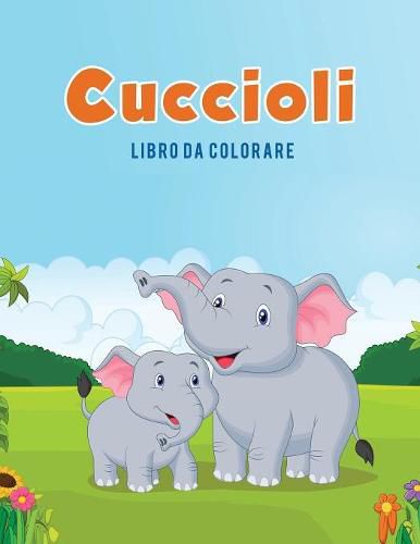 Cuccioli: Libro da colorare