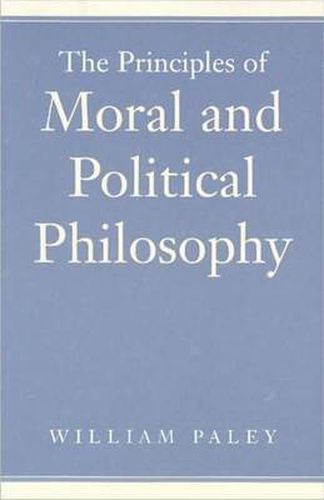 Cover image for Principles of Moral & Political Philosophy