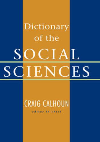 Dictionary of the Social Sciences