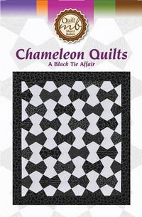 Cover image for Chameleon Quilts a Black Tie Affair Quilt Pattern