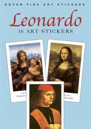 Cover image for Leonardo: 16 Art Stickers