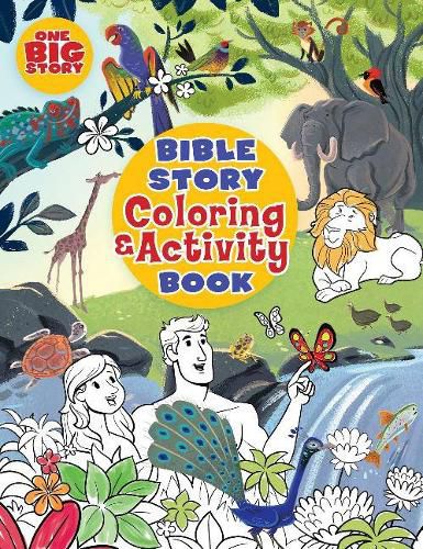 Bible story coloring and activity book