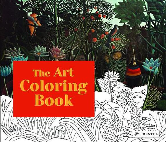 Cover image for The Art Colouring Book