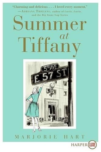 Cover image for Summer At Tiffany Large Print