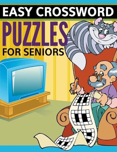 Cover image for Easy Crossword Puzzles For Seniors: Super Fun Edition