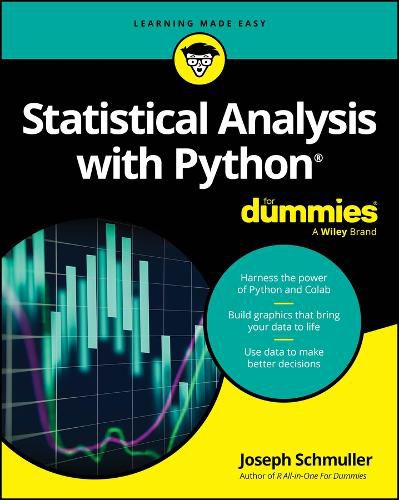 Cover image for Statistical Analysis with Python For Dummies