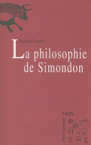 Cover image for La Philosophie de Simondon