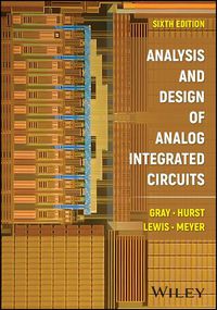 Cover image for Analysis and Design of Analog Integrated Circuits