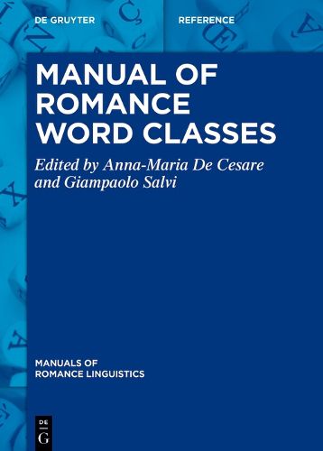 Cover image for Manual of Romance Word Classes