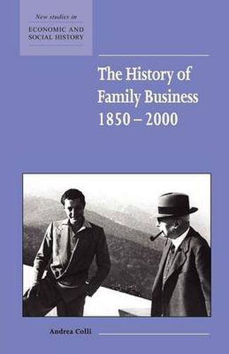 Cover image for The History of Family Business, 1850-2000