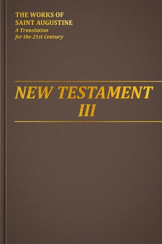 Cover image for New Testament III