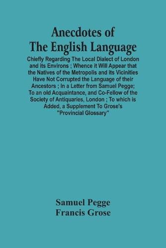 Cover image for Anecdotes Of The English Language