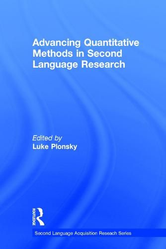 Cover image for Advancing Quantitative Methods in Second Language Research