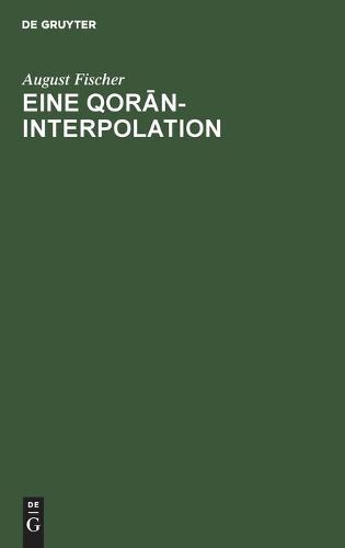 Cover image for Eine Qor&#257;n-Interpolation