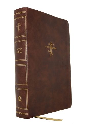 Cover image for The Orthodox Study Bible, Brown Leathersoft