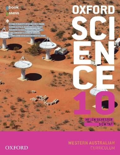 Cover image for Oxford Science 10 Western Australian Curriculum Student book + obook assess