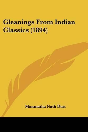 Gleanings from Indian Classics (1894)