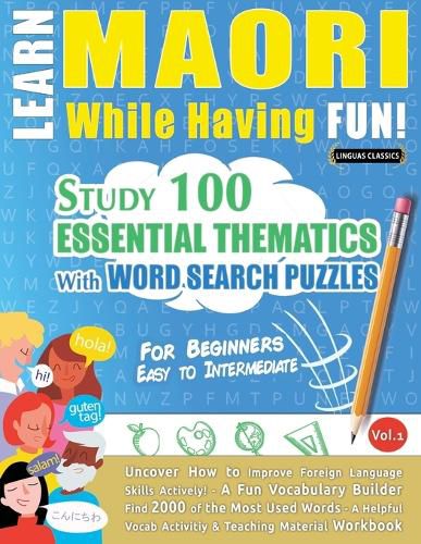 Cover image for Learn Maori While Having Fun! - For Beginners