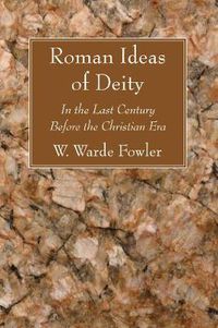 Cover image for Roman Ideas of Deity
