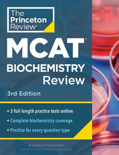 Cover image for Princeton Review MCAT Biochemistry Review, 3rd Edition