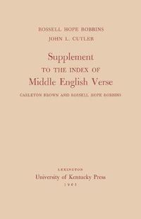 Cover image for Supplement to the Index of Middle English Verse: Carleton Brown and Rossell Hope Robbins