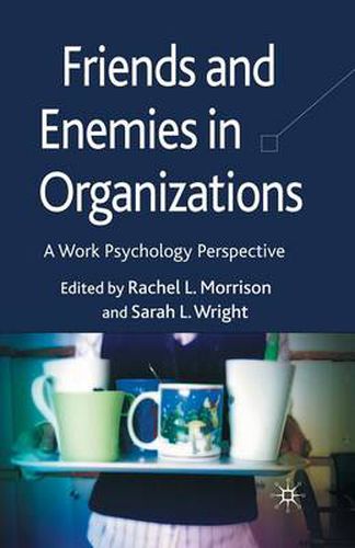 Cover image for Friends and Enemies in Organizations: A Work Psychology Perspective