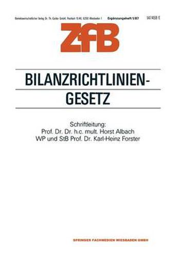 Bilanzrichtlinien-Gesetz