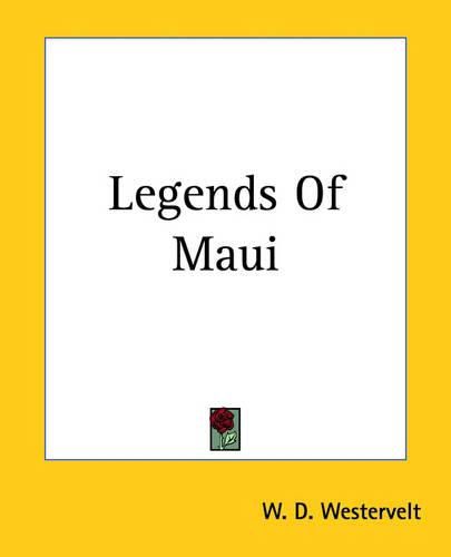 Cover image for Legends Of Maui