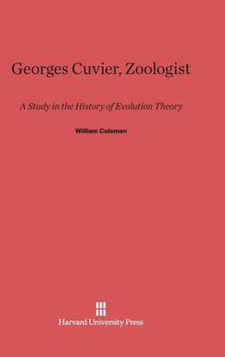 Georges Cuvier, Zoologist