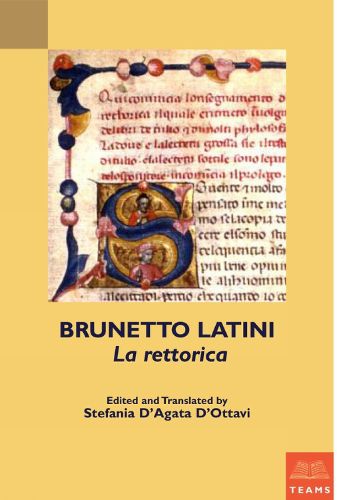 Cover image for Brunetto Latini, La rettorica