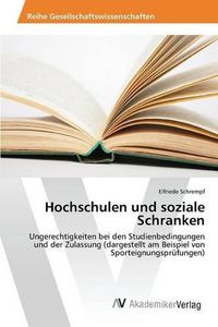 Cover image for Hochschulen und soziale Schranken