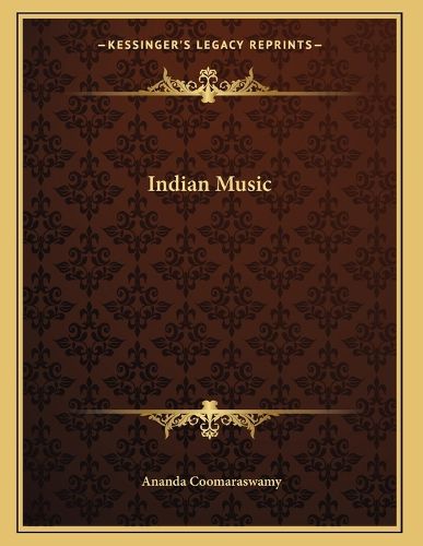 Cover image for Indian Music
