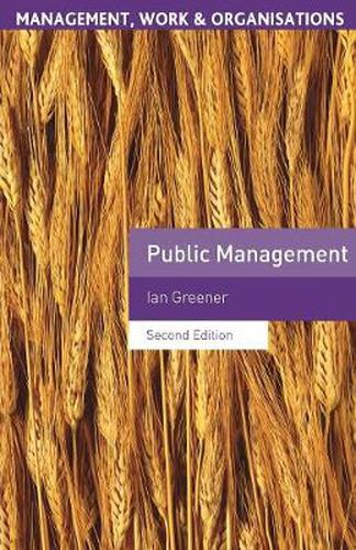 Cover image for Public Management