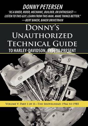 Cover image for Donny's Unauthorized Technical Guide to Harley-Davidson